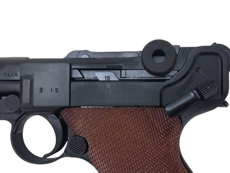 [タナカ] ルガー P08 4インチ HW 1918 Erfurt Ver