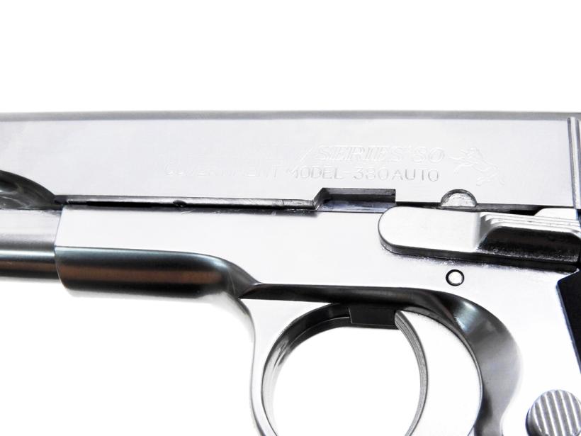 [タナカ] コルトガバメント.380AUTO ステンレス