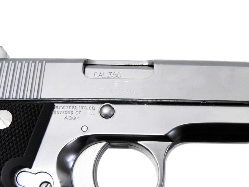 [タナカ] コルトガバメント.380AUTO ステンレス