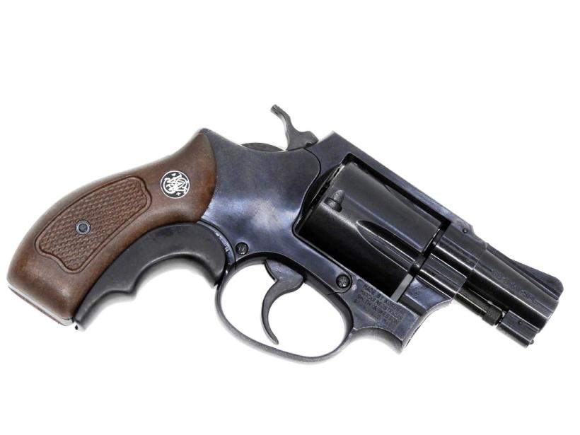 [コクサイ] S&W M36 2in スーパーHW 木製グリップ No.256