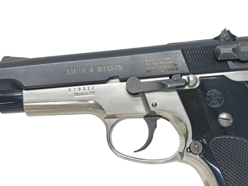[MGC] S&W M59 ハーフシルバー