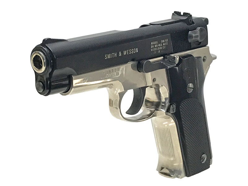 [MGC] S&W M59 ハーフシルバー