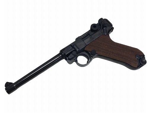 [タナカ] ルガー P08 6インチ スチールフィニッシュ