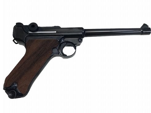 [タナカ] ルガー P08 6インチ スチールフィニッシュ