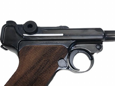 [タナカ] ルガー P08 6インチ スチールフィニッシュ