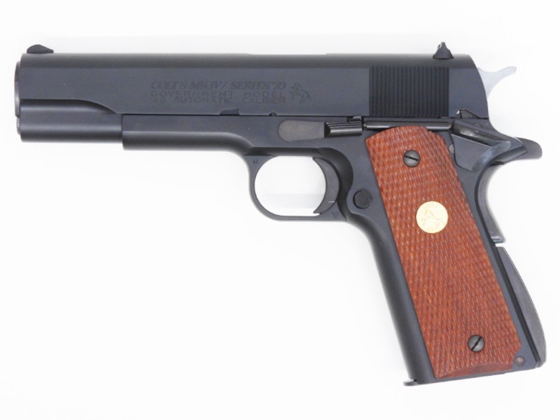 [ウエスタンアームズ] コルト MK IV シリーズ70 ウッドグリップ付