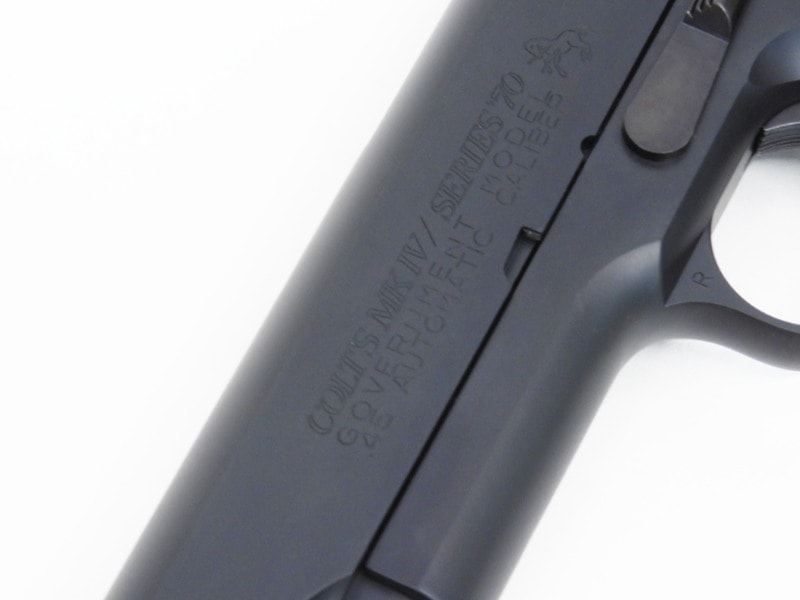 [ウエスタンアームズ] コルト MK IV シリーズ70 ウッドグリップ付