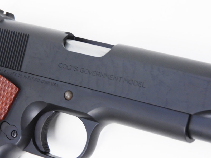 [ウエスタンアームズ] コルト MK IV シリーズ70 ウッドグリップ付