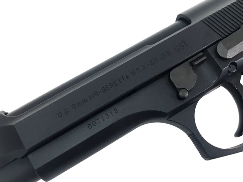 [ウエスタンアームズ] US.9mm M9 オールブラックHW