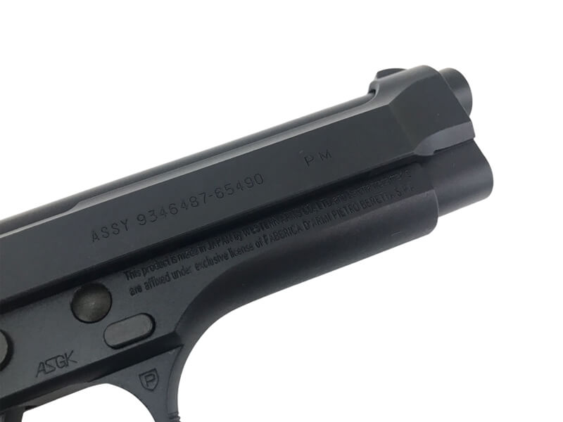 [ウエスタンアームズ] US.9mm M9 オールブラックHW