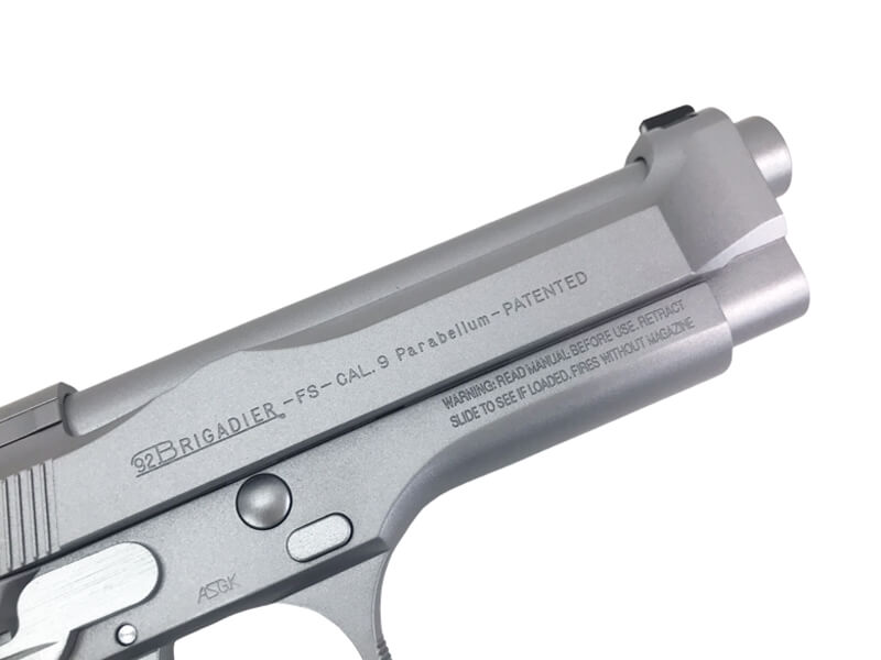 [ウエスタンアームズ] ベレッタ M92FS ブリガディア INOX