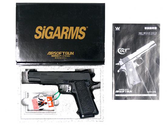 [ウエスタンアームズ] SIG ARMS GSR カーボンブラック