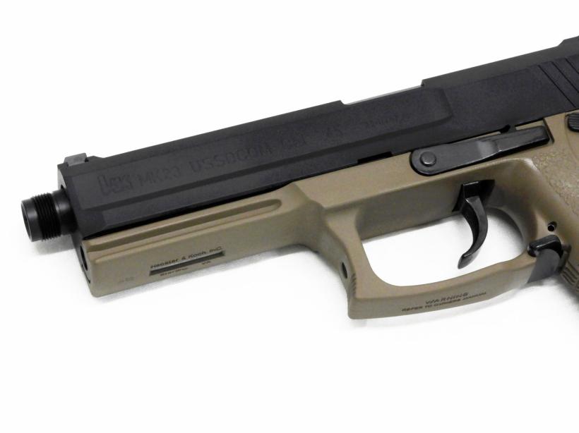 [KSC] MK23 SOCOM ピストル ABS CO2 TAN