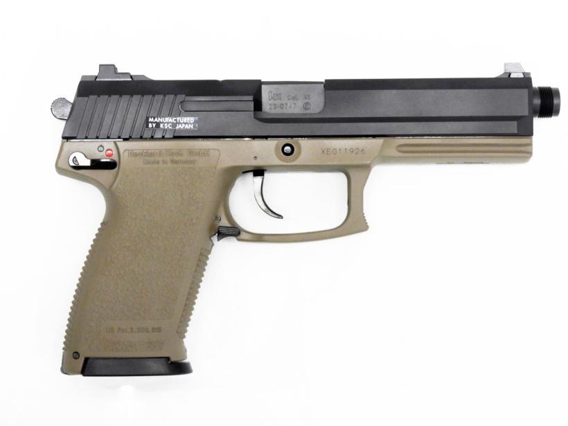 [KSC] MK23 SOCOM ピストル ABS CO2 TAN