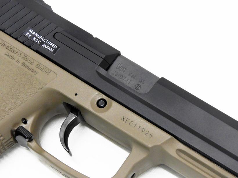 [KSC] MK23 SOCOM ピストル ABS CO2 TAN