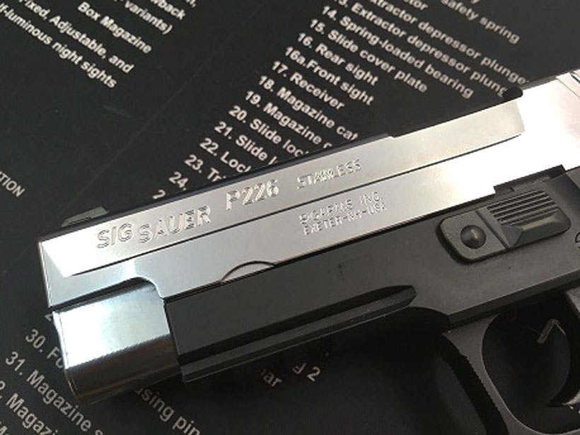 [東京マルイ] SIG SAUER P226Rail スライドシルバー