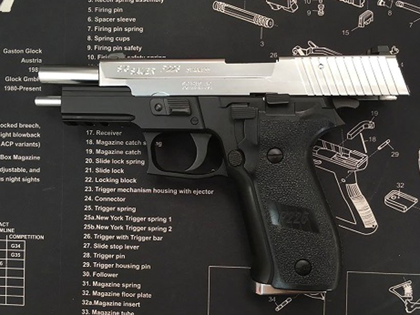 [東京マルイ] SIG SAUER P226Rail スライドシルバー