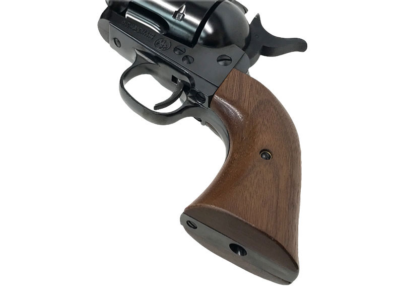 [マルシン] SAA.45 アーティラリー Wディープブラック 木製グリップ