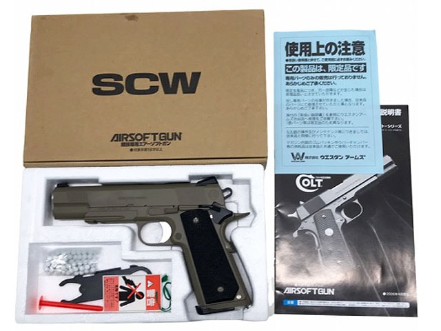 [ウエスタンアームズ] M1911A2 SOCOM テストピストル フォリッジグリーン