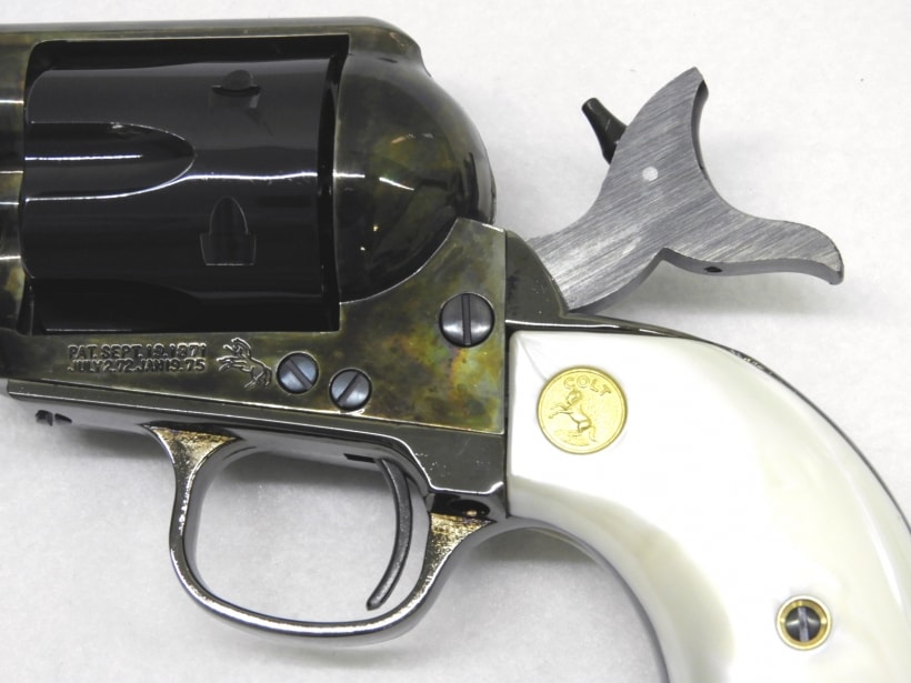 [ハートフォード] コルト SAA.45 シビリアン オリジナルメッキ ケースハードンカスタム