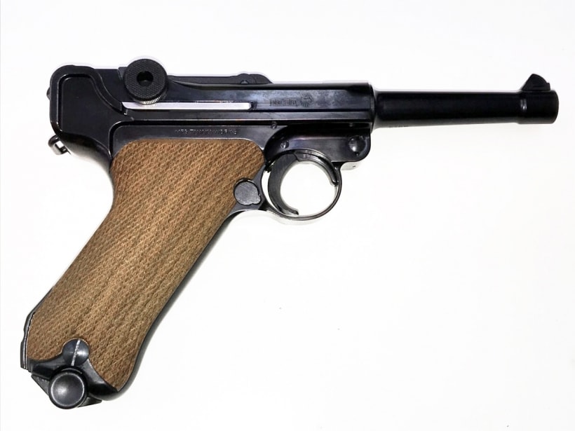 [タナカ] ルガー P08 4インチ スチールフィニッシュ