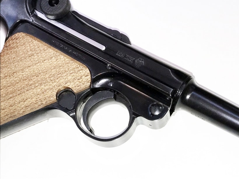 [タナカ] ルガー P08 4インチ スチールフィニッシュ