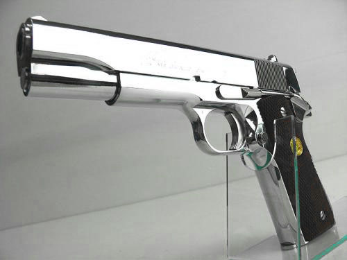 [東京マルイ] コルトガバメントMKS70 ニッケルフィニッシュ