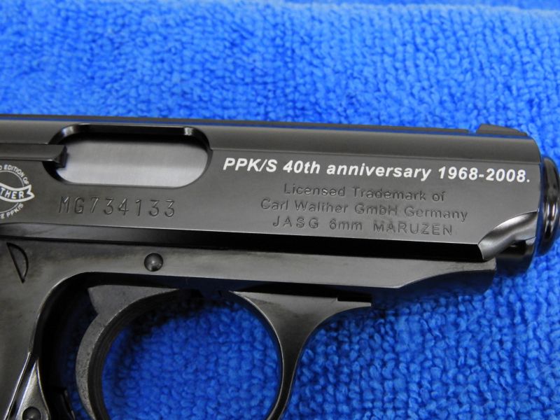 [マルゼン] ワルサーPPK/S ムービープロップ 40周年記念