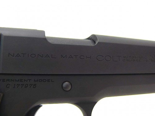 [CAW] M1911A1 ナショナルマッチ戦前型