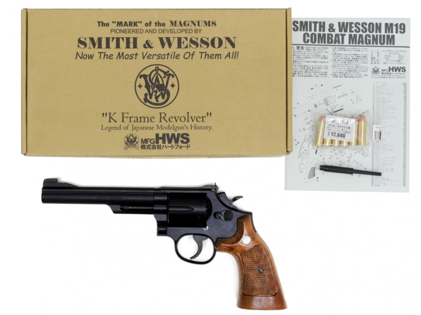 [ハートフォード] S&W M19 コンバットマグナム 6インチ HW ブルーブラック