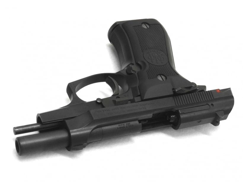 [ウエスタンアームズ] ベレッタ M84FS カーボンブラック HW