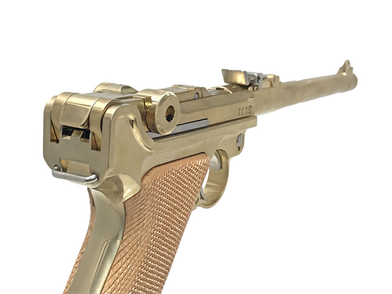 [マルシン] ルガー P08 8インチ 木製グリップ SMG
