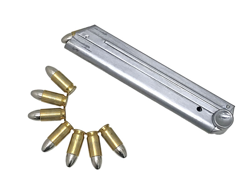 [マルシン] ルガー P08 8インチ 木製グリップ SMG