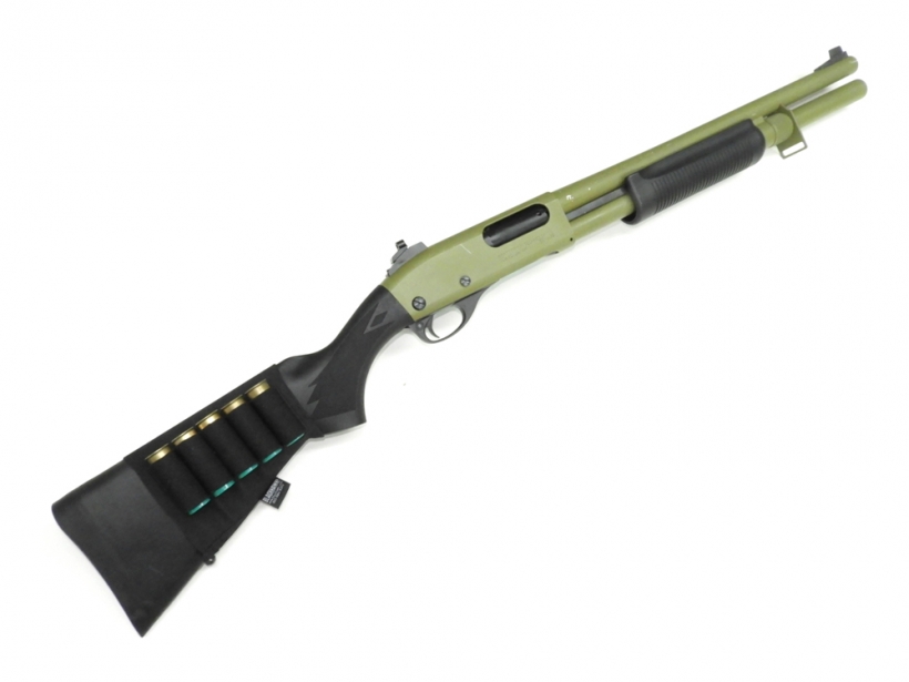 [タナカ] M870スキャッターガン18インチ グリーンバージョン