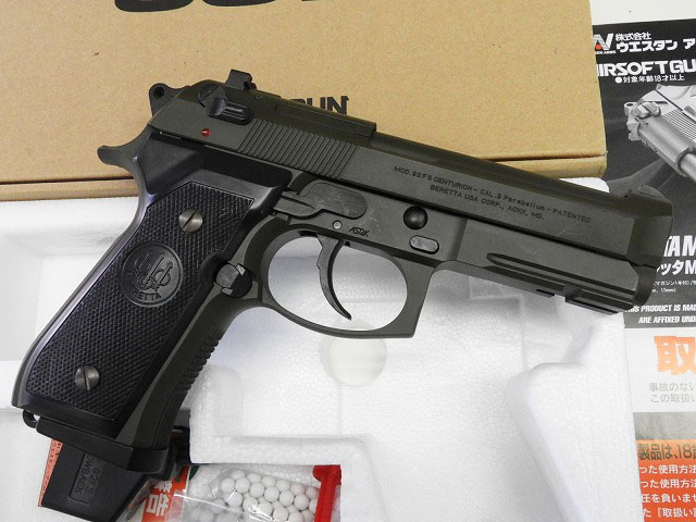 [ウエスタンアームズ] ベレッタ M92FS タクティカルセンチュリオン OD