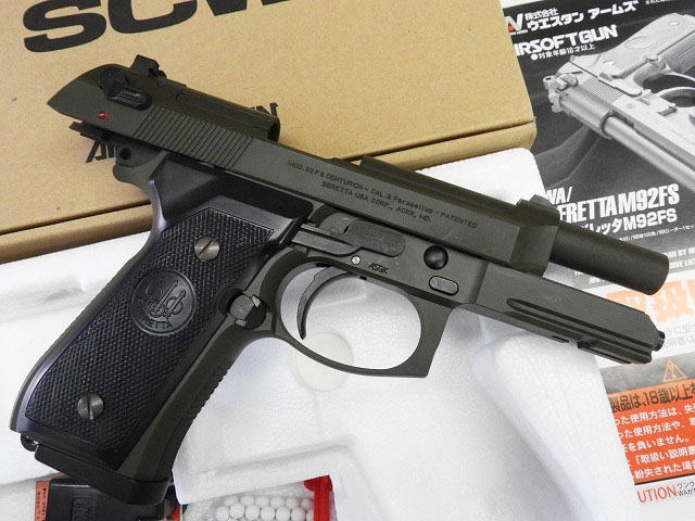 [ウエスタンアームズ] ベレッタ M92FS タクティカルセンチュリオン OD