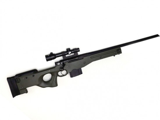 [タナカ] L96スナイパーライフル グリーンVer レティクルスコープ付