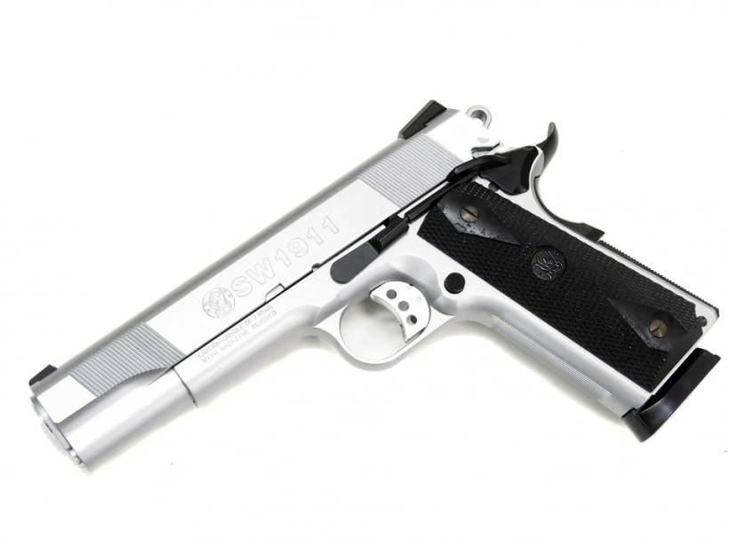 ウエスタンアームズ】S&W SW1911 シルバー-