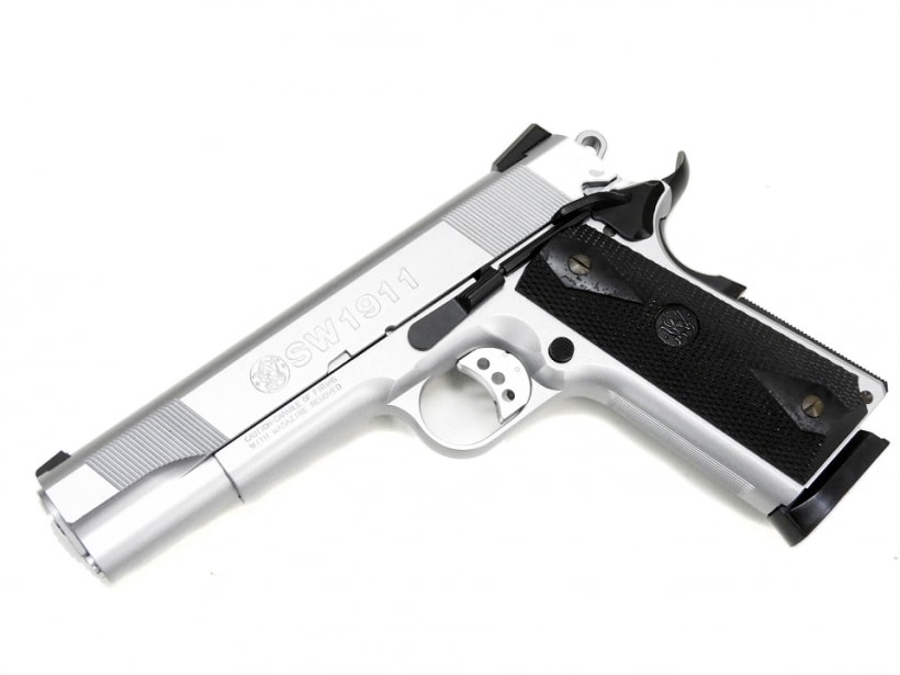 [ウエスタンアームズ] S&W SW1911 シルバー