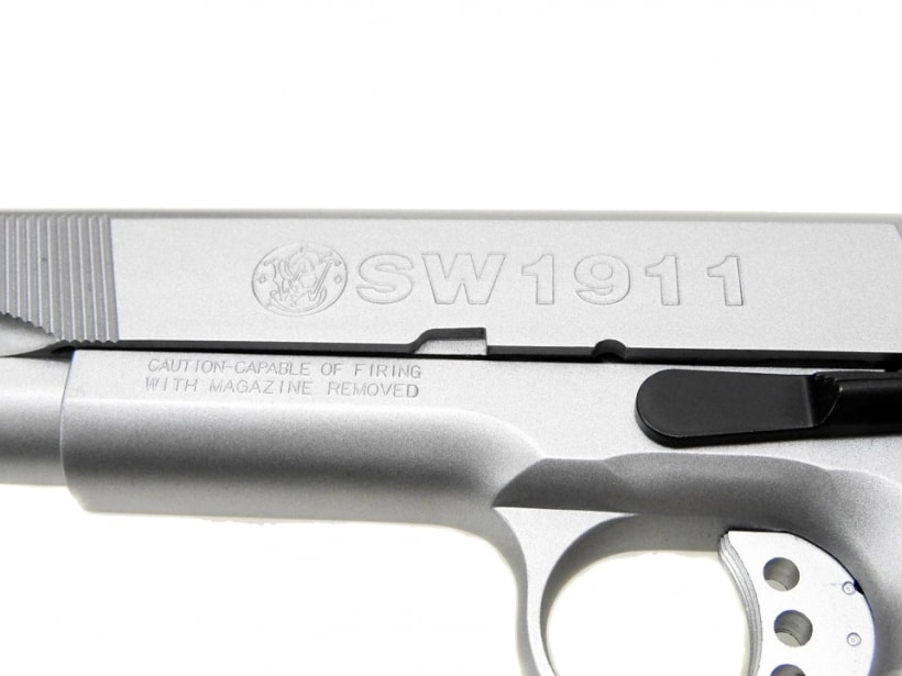 [ウエスタンアームズ] S&W SW1911 シルバー