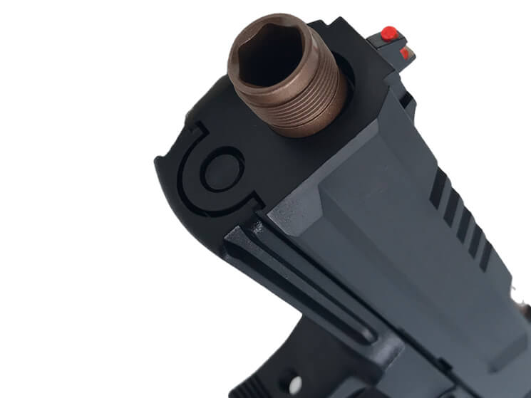 [KSC] MK23 SOCOM  ガンポートカスタム CO2 ABS