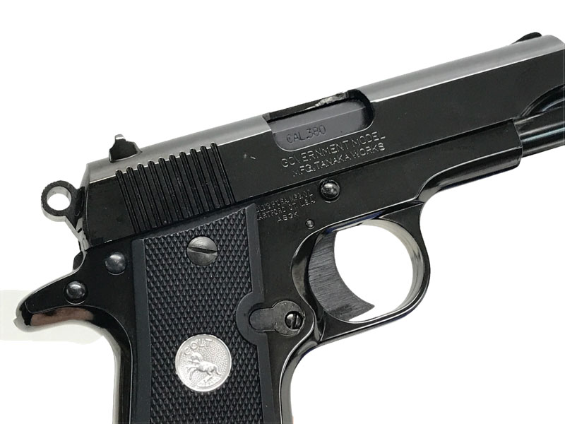 [タナカ] コルトガバメント.380AUTO スチールフィニッシュ