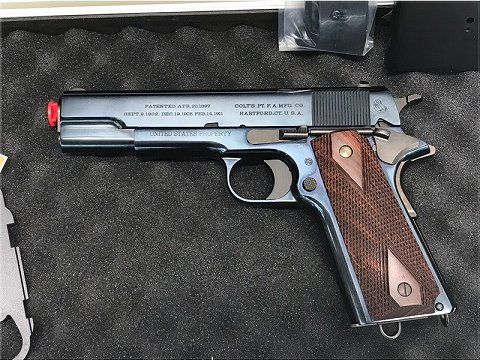 [ウエスタンアームズ] コルト M1911 アーリー ブルースチールカスタム