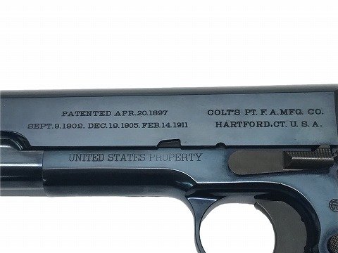 [ウエスタンアームズ] コルト M1911 アーリー ブルースチールカスタム