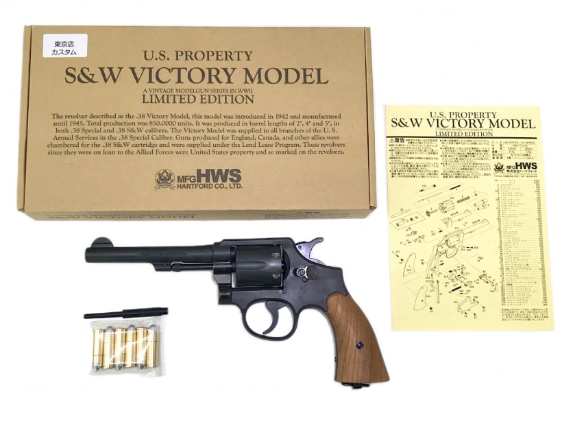 [ハートフォード] S&W ビクトリーモデル 5インチ HW ナチュラル