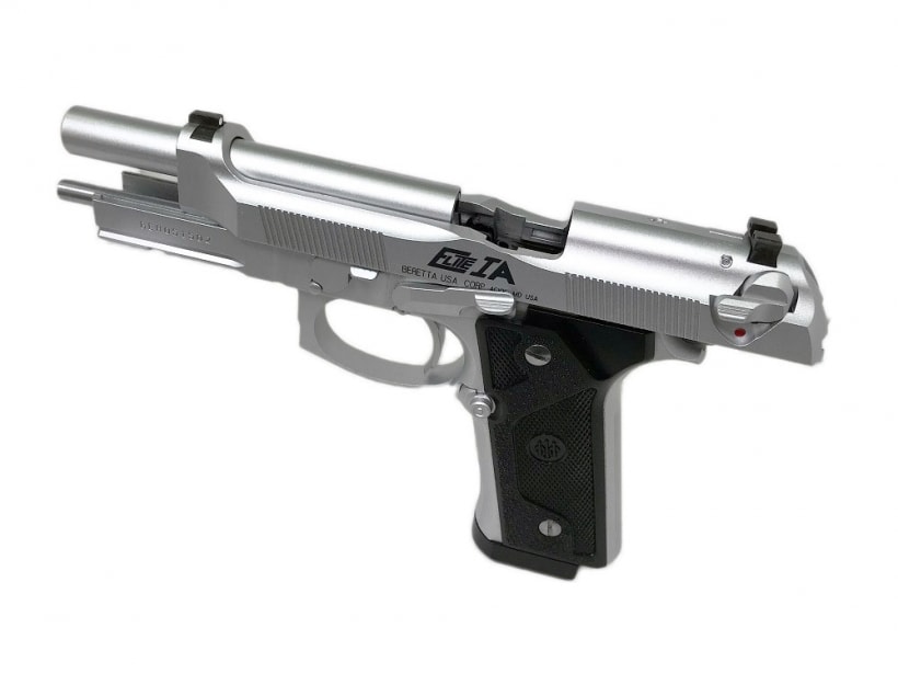 [ウエスタンアームズ] ベレッタ M92FS エリート 1A オールシルバー