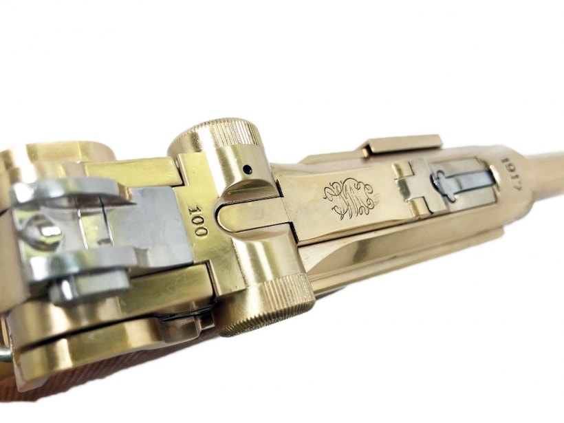 [マルシン] ルガー P08 6in 木製グリップ