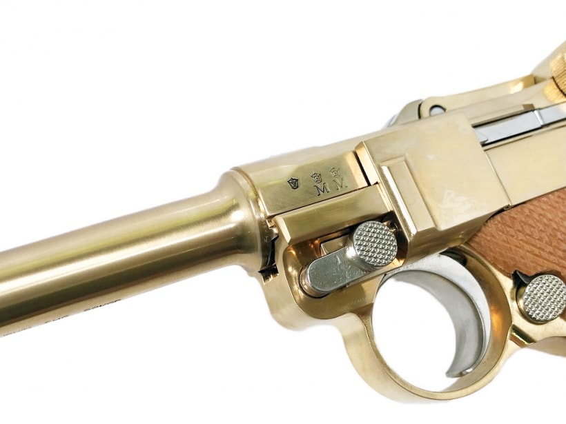 [マルシン] ルガー P08 6インチ 木製グリップ