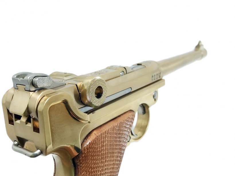 [マルシン] ルガー P08 6インチ 木製グリップ