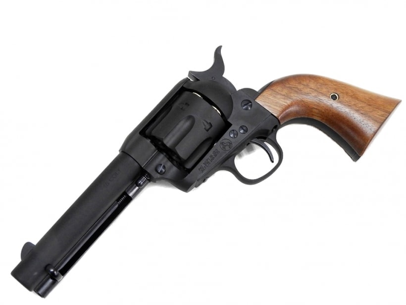 [マルシン] SAA.45 シビリアン ブラック HW 木製グリップ